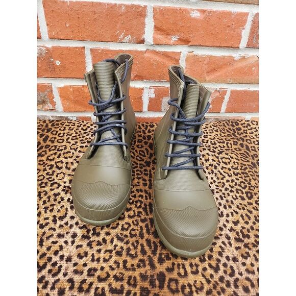 Hunter Shoes - Hunter Amy Green Lace Up Ankle Boots US 9 Womens